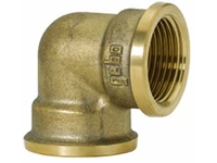 Cot din alama cu filet interior-interior