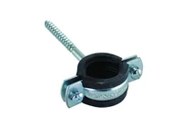 Colier cu garnitura din cauciuc cu surub si diblu plastic