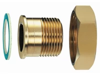 Racord olandez drept din alama cu filet interior-exterior