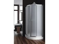 Cabina dus semirotunda