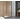 Cabina de dus patrata din sticla securizata si aluminiu 80 x 80 cm RDR11 GLADYS