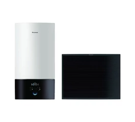Pompa de caldura 8 kW tip hidro-split pentru incalzire unitate interioara Daikin Altherma 3 H MT ETBH12E6V + unitatea exterioara EPRA08EV3 Daikin A H MT cu incalzitor electric rezerva de 6 kW monofazic