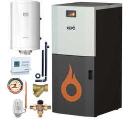 Pachet incalzire STANDARD cu cazan pe peleti 20 kW KEPO