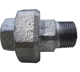 Racord olandez 2.1/2" din fonta zincata, cu filet interior-exterior