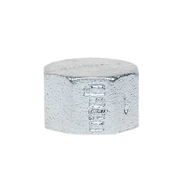 Capac filetat cu filet interior 3/4", din fonta zincata, GEBO Platinum