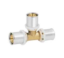 Teu egal presare 16 mm, APE RACCORDERIE, alama, pentru tevi multistrat