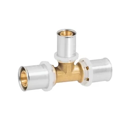 Teu redus presare 26 x 20 x 20 mm, APE RACCORDERIE, alama, pentru tevi multistrat