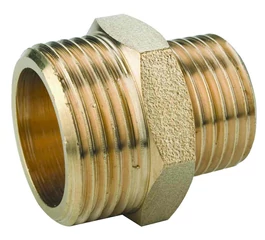 Niplu redus alama 3/4" x 1/2", filet exterior - filet exterior