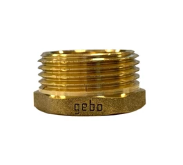 Reductie alama de 3/4" x 1/2" GEBO GOLD Reductie alama de 3/4" x 1/2" GEBO GOLD