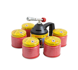 Set lampa de gaz pentru lipit RoFlame Economy, + 5 butelii de gaz 1000000985 (35930D) ROTHENBERGER