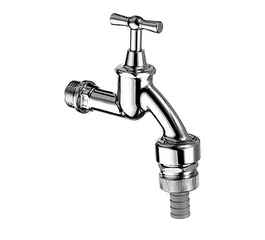 Robinet dublu serviciu cu rozeta T, Schell, 034050699, 1/2" Robinet dublu serviciu cu rozeta T, Schell, 034050699, 1/2"