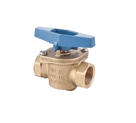 Robinet de trecere pentru apa cu bila si fluture, DN 3/4", TEKA, Mofem AHAG, filet interior