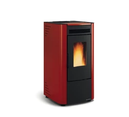 Semineu pe peleti 6.5 kW pentru 187 m3 Ketty Evo 2.0 Bordeaux La Nordica-Extraflame