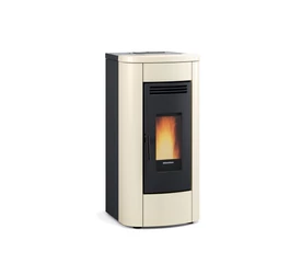 Semineu pe peleti 3,2 - 8,0 kW pentru 230 m3 Klaudia Plus 5.0 fildes La Nordica-Extraflame