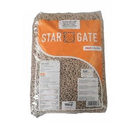 Peleti rumeguș rășinoase și fag, 15 kg/sac, 6 mm, STAR GATE