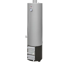 Boiler de baie pe lemne cu focar, 120 l, din tabla vopsita de 3 mm, usa fonta