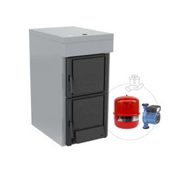 Cazan pe lemne din fonta LX4 23 kW HUNOR