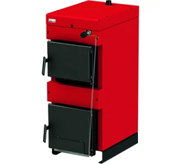 Cazan pe lemne, din tablă de oțel, 25 kW, BURNiT NWB