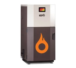 Cazan compact pe peleti gata de instalare KEPO 25 kW curatare manuala a arzatorului Cazan compact pe peleti gata de instalare KEPO 25 kW curatare manuala a arzatorului