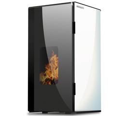 Termosemineu pe peleti BURNiT VISION-NOVATION alb 25 kW