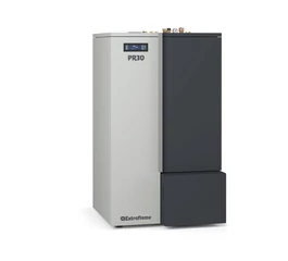 Cazan compact pe peleti 8,9 - 30 kW puterea termica nominala pentru 860 m3 arzator cu autocuratire extractor de cenusa display Black Mask cu Wi-Fi integrat PR30 La Nordica-Extraflame Cazan compact pe peleti 8,9 - 30 kW puterea termica nominala pentru 860 m3 arzator cu autocuratire extractor de cenusa display Black Mask cu Wi-Fi integrat PR30 La Nordica-Extraflame