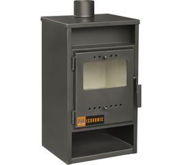 Semineu pe lemne, brichete, carbune, 9 kW, ECONOMIC, FM