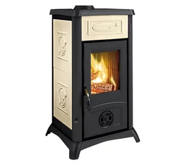 Soba tip șemineu pe lemne, 6 kW, pentru 172 m³, GEMMA LIBERTY, La Nordica-Extraflame