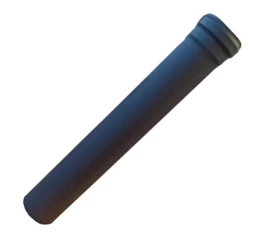 Tub de evacuare pentru gaze arse DN80 0.5 m destinat cazanelor pe peleti