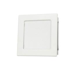 Suport grila aerisire din aluminiu, alb 17x17 cm