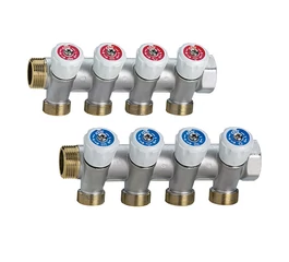 Distribuitor sanitar modular 1" 2 cai 24x19 FIV Distribuitor sanitar modular 1" 2 cai 24x19 FIV