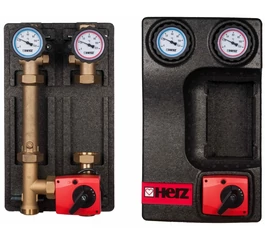 Grup de pompare Pumpfix MIX fara pompa DN25 DN25 KVS6.3 0-10V HERZ 1741431