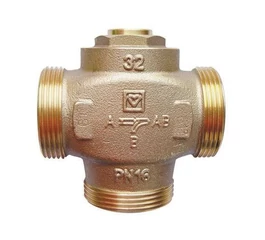 Vana cu 3 cai DN 25, 61 grade C, Teplomix 1776603 HERZ
