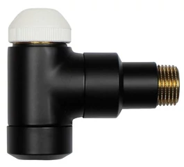 Robinet tur termostatic coltar filet exterior DE LUXE TS-90 Negru Mat M 28 x 1,5 1/2” 1 7924 49 HERZ Robinet tur termostatic coltar filet exterior DE LUXE TS-90 Negru Mat M 28 x 1,5 1/2” 1 7924 49 HERZ