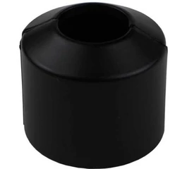 Masca de acoperire conector teava cupru DE LUXE Negru Mat 1 6281 49 HERZ Masca de acoperire conector teava cupru DE LUXE Negru Mat 1 6281 49 HERZ