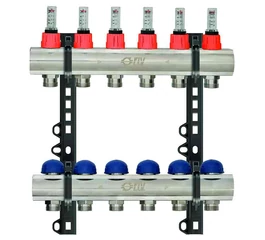 Distribuitor/colector 1" 5 cai FIV Distribuitor/colector 1" 5 cai FIV