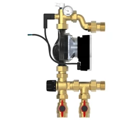 Grup amestec pentru încălzire în pardoseală cu vană termostatică 20 – 45 gr și pompă WILO, 1732025, HERZ