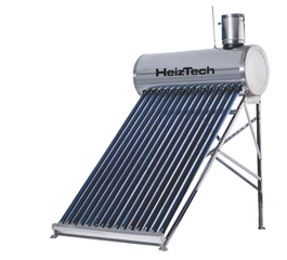 Panou solar cu 15 tuburi vidate pentru preparare apa calda menajera cu rezervor otel inoxidabil nepresurizat 150 litri HeizTech