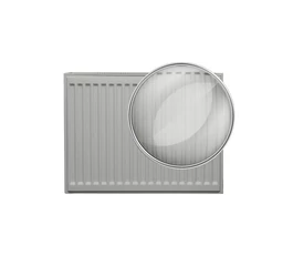 Calorifer din otel tip panou 22 DK 600 x 1400 mm gri mat EURAD 2928 W