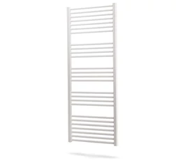 Radiator de baie port-prosop, 600 x 1537, 744 W, alb, drept, Banga, Purmo