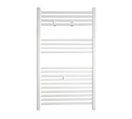 Radiator de baie port-prosop, 600 x 862, 427 W, alb, arcuit, Banga, Purmo