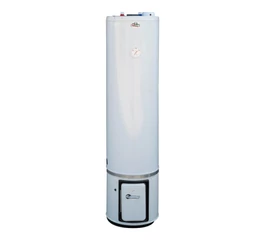 Boiler pe lemn cu focar, cu rezistenta electrica, rezervor izolat, Omega, SX0080C2V, 80 l