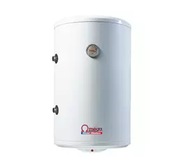 Boiler termoelectric cu serpentina si rezistenta electrica Omega ST0050C2V800 50 l rezervor emailat stanga