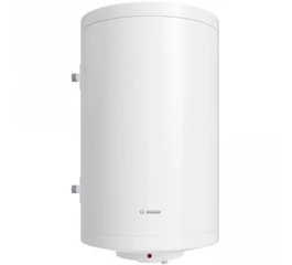 Boiler termoelectric cu serpentina si rezistenta electrica Bosch, Tronic 1000T CB, 80 l, 2000 W, vertical, stanga, termostat manual 7736504468