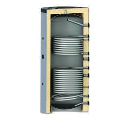 Rezervor de acumulare cu 2 serpentine Aquastic, AQPTC21000, 1000 l, izolat