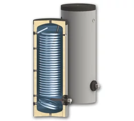 Boiler 300 litri cu 1 serpentina marita pentru pompe de caldura 9030107202014 SUNSYSTEM Boiler 300 litri cu 1 serpentina marita pentru pompe de caldura 9030107202014 SUNSYSTEM