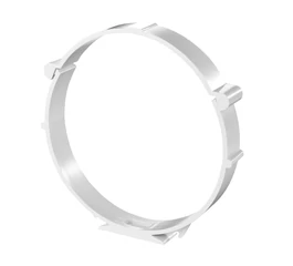 Colier PVC pentru tubulatură ventilație, D125 mm, 26, VENTS