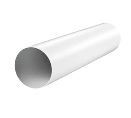 Tub PVC 1000 mm, pentru tubulatură ventilație, D125 mm, 2010, VENTS