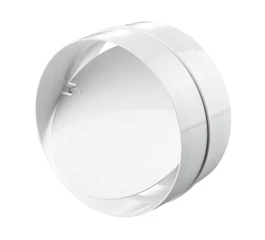 Conector tub, cu clapeta anti-retur, pentru tubulatură ventilație, D125 mm, 2121, VENTS