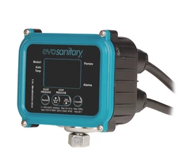Presostat electronic pentru pompe apă, 0.5-9.5 bar, afișaj digital color, 1.5 kW, IP65, EvoSanitary 683639