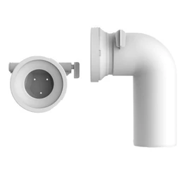 Cot wc cu clapeta de sens DN100 90gr SANIT 58.114.01 Cot wc cu clapeta de sens DN100 90gr SANIT 58.114.01